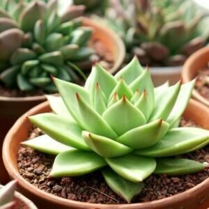 Sen đá đế vương xanh cỡ vừa